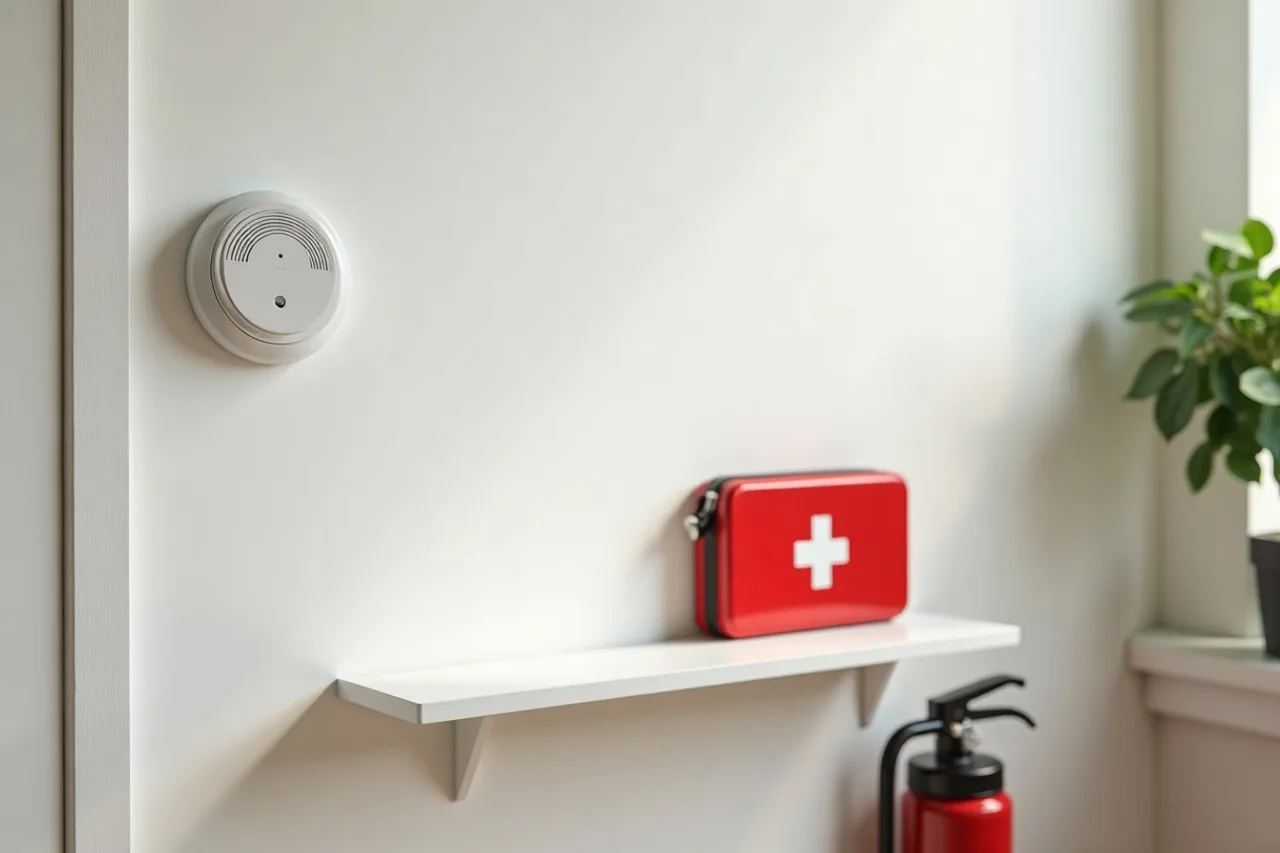 Smoke Detector, CO Detector and First Aid Kit for Your STR
